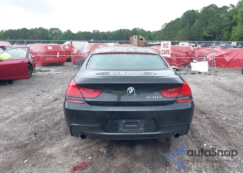 2014 BMW 640 из США, поврежденный, VIN WBA6A0C50ED317577
